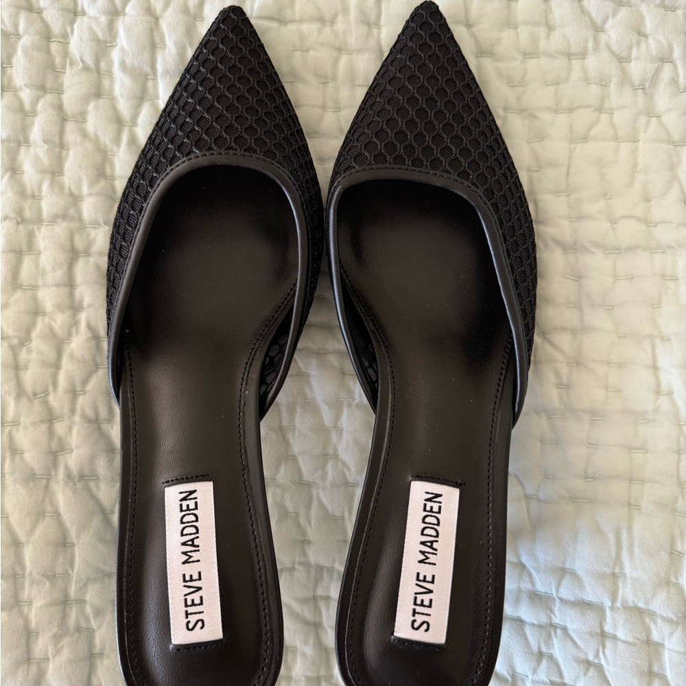 Stylish Steve Madden Mules with Small Heel